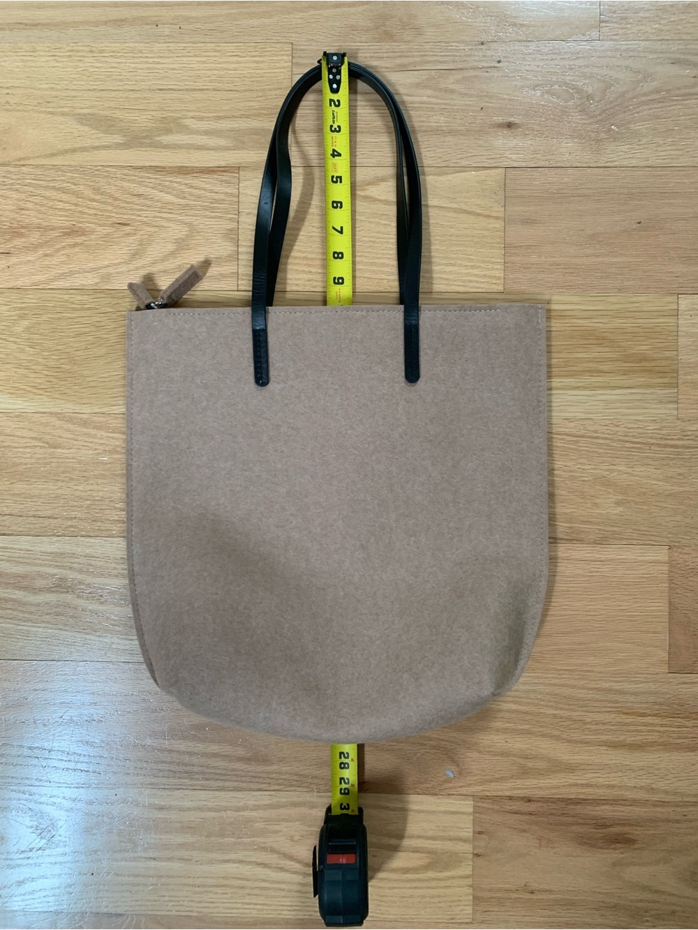 WOOLBERRY 100% wool tote beige